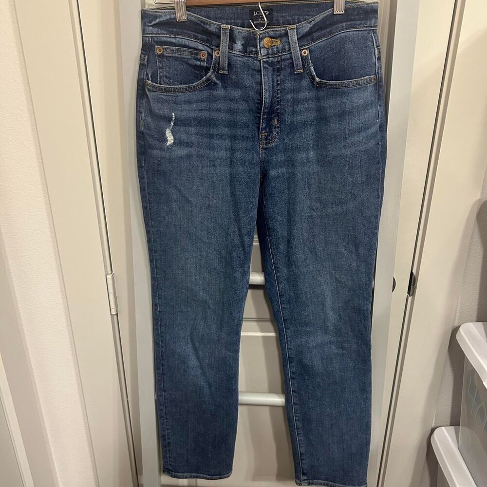 Jcrew Women's Navy Boyfriend Jeans